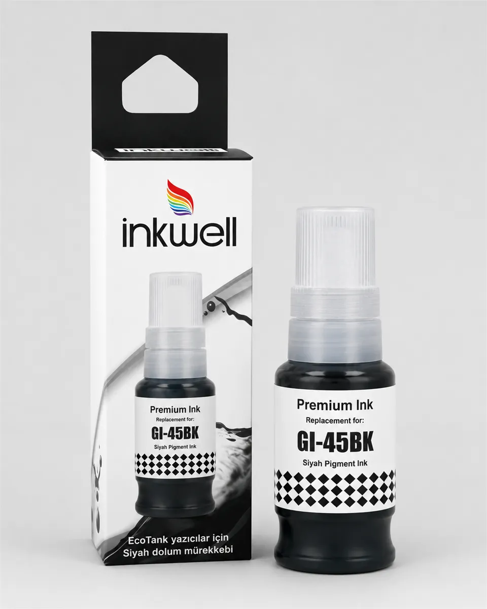 MUADİL MÜREKKEP (İNKWELL CANON GI-45 BK ) 1